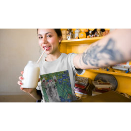 Camiseta Los irlanes y la llama de la flauta de Van Gogh