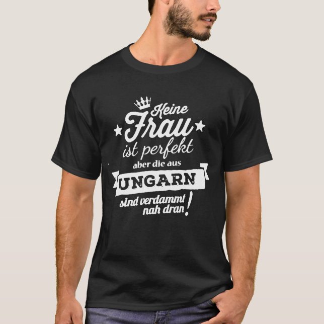 Camiseta Los ist Perfekt Aber de la Señora de Keine mueren (Anverso)