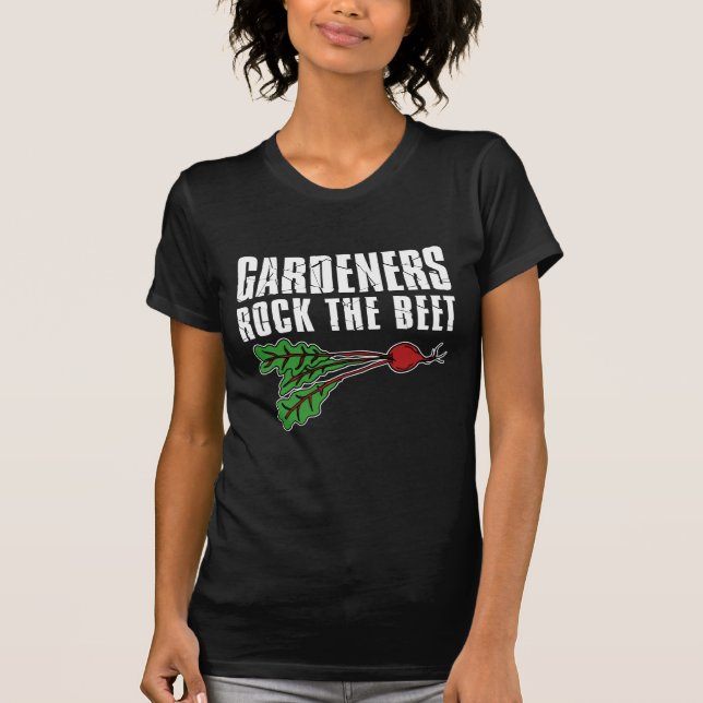 Camiseta Los jardineros rocían la remolacha (OSCURO) (Anverso)