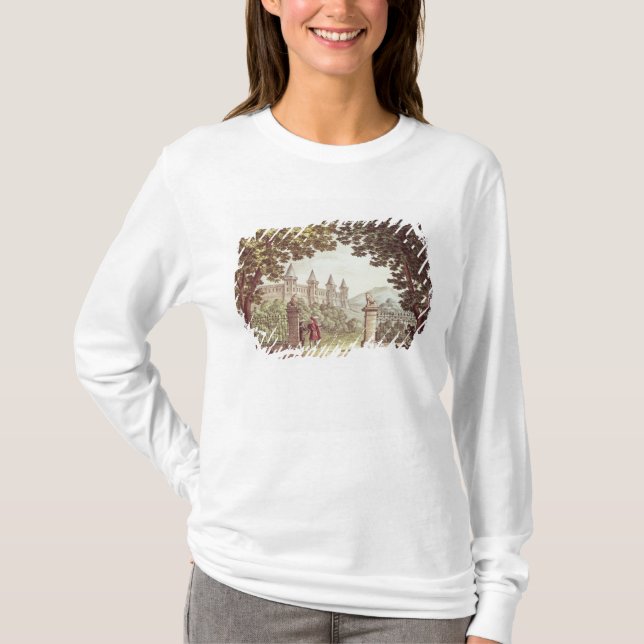 Camiseta Los jardines del castillo de Windsor (Anverso)