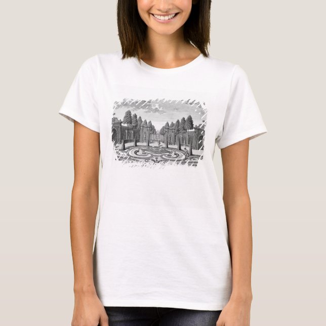 Camiseta Los jardines del conde Althan, Viena, de 'Vorstel (Anverso)