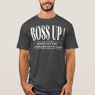 Camiseta Los jefes de los jefes de los equipos reciben una