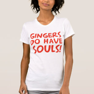 Camiseta Los jengibres tienen almas