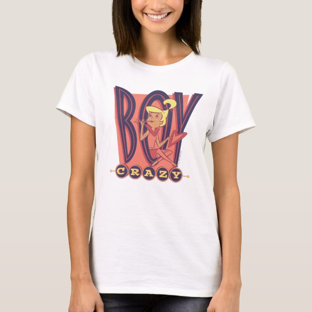 Camiseta Los Jetsons | Boy Crazy (Anverso)