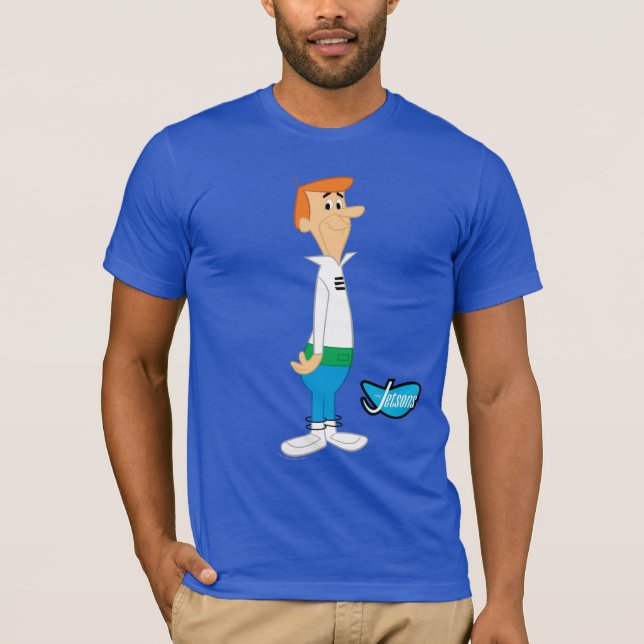 Camiseta Los Jetsons | Conoce a George Jetson (Anverso)