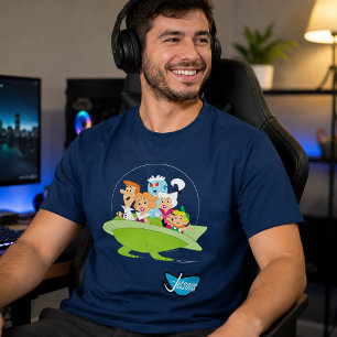 Camiseta Los Jetsons El auto volador de la familia