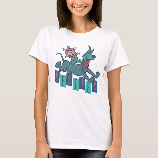 Camiseta Los Jetsons | Elroy & Astro Besties (Anverso)