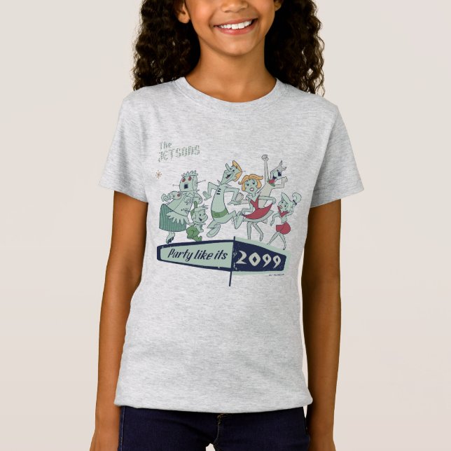 Camiseta Los Jetsons | Fiesta como si fuera 2099 (Anverso)