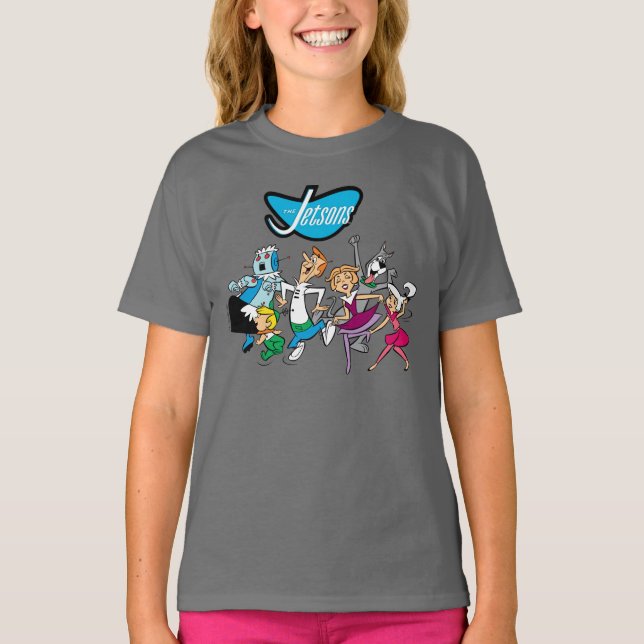 Camiseta Los Jetsons | Fiesta de danza familiar (Anverso)