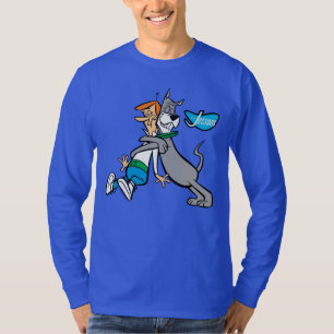 Camiseta Los Jetsons   George y Astro Hug