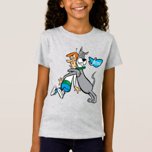 Camiseta Los Jetsons George y Astro Hug