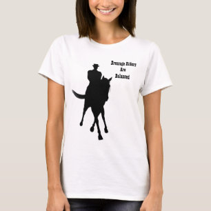Camiseta Los jinetes de dressage están equilibrados ligeros