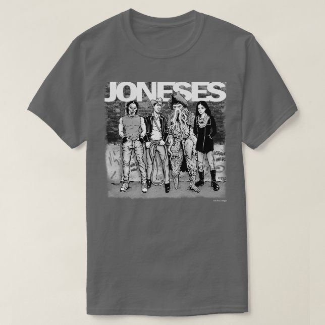 Camiseta Los Joneses (Diseño del anverso)