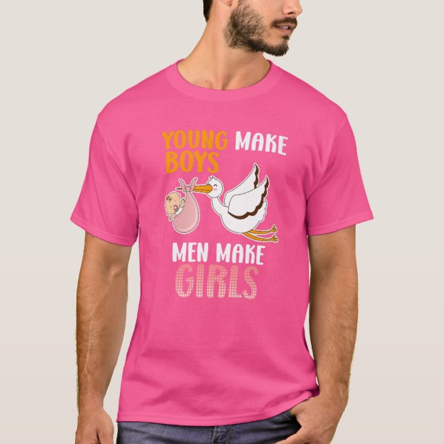 Camiseta Los jóvenes hacen que los jóvenes hagan a los Chic (Anverso)