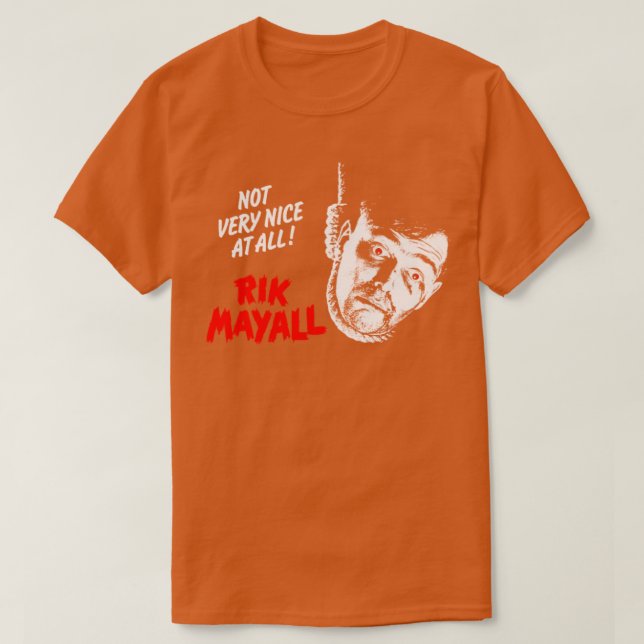 Camiseta Los jóvenes Rik Mayall (Diseño del anverso)