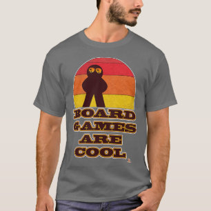 Camiseta Los juegos de mesa son Guay Fun Meeple Hipster