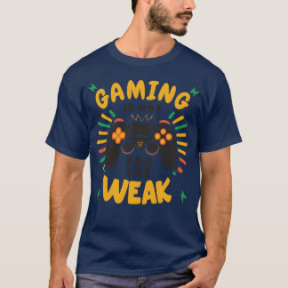 Camiseta LOS JUEGOS NO SON PARA DÉBILES vintage retro