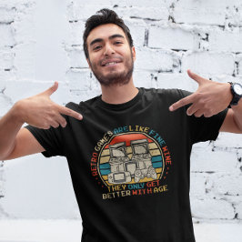 Camiseta Los juegos retro son como el buen vino - juego de