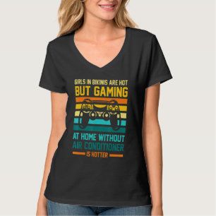Camiseta Los Juegos Sin Aire Acondicionado Son Juegos Con C