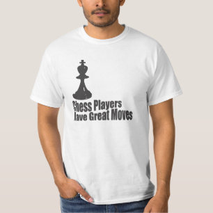 Camiseta Los jugadores de ajedrez tienen grandes