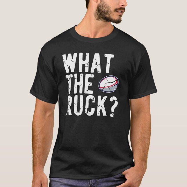 Camiseta Los jugadores de rugby Rugby Pun (Anverso)