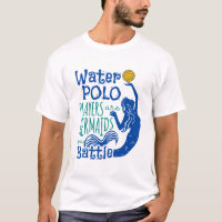 Los jugadores de waterpolo son sirvientas en la ba