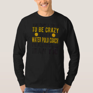 Camiseta Los jugadores entrenan a su entrenador de waterpol