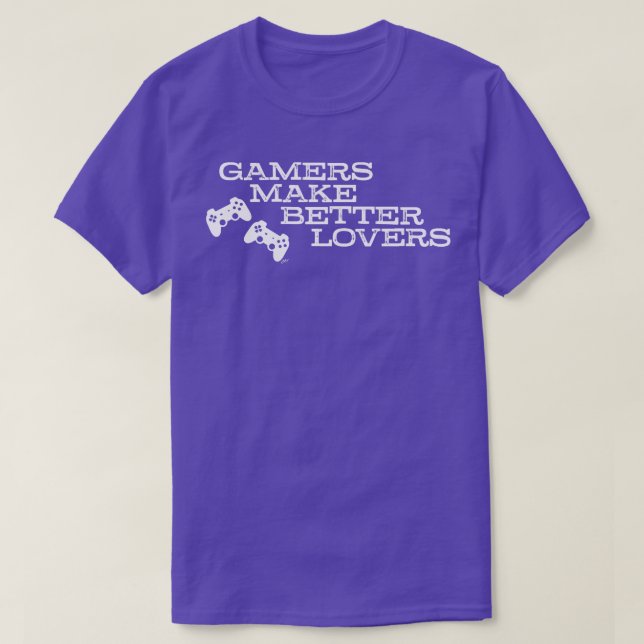 Camiseta Los jugadores hacen mejores amantes (Diseño del anverso)
