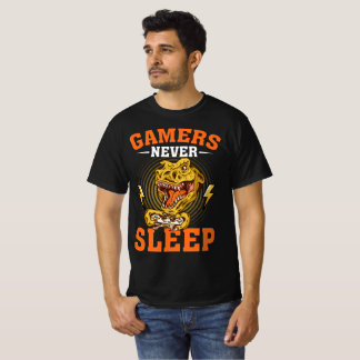 Camiseta Los jugadores nunca duermen
