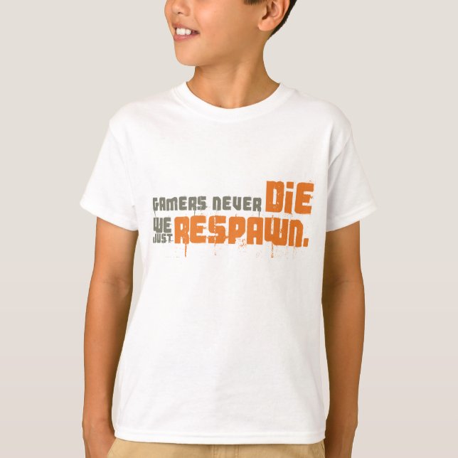 Camiseta Los jugadores nunca mueren, solo rebrotamos (Anverso)