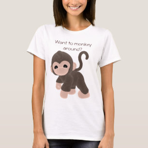 Camiseta ¿Los KRW quieren monkey alrededor?