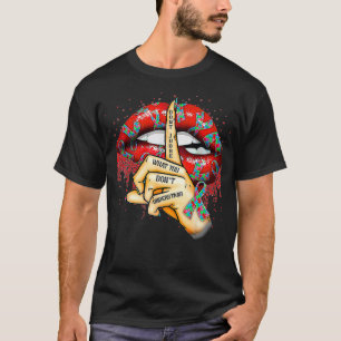 Camiseta Los labios de autismo no juzgan lo que no entiende