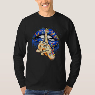 Camiseta Los labios de autismo no juzgan lo que no entiende