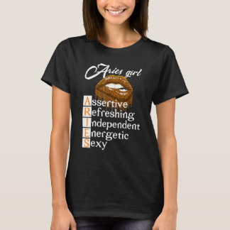 Camiseta Los labios mordaces y las mías sexuales son asombr