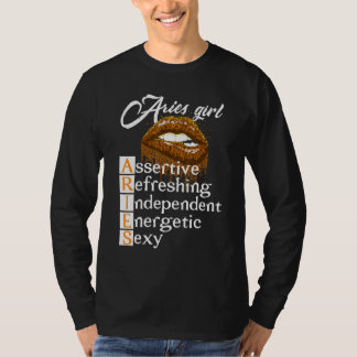 Camiseta Los labios mordaces y las mías sexuales son asombr