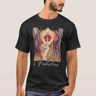 Camiseta Los labios son fabulosos y 25 años africanos 25 cu