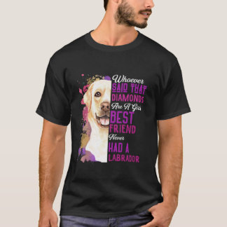Camiseta Los Labradores Son Los Chicas Mejor Amigo Perro Gr