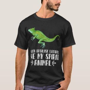 Camiseta Los lagartos de la Basílica Verde son mi animal es