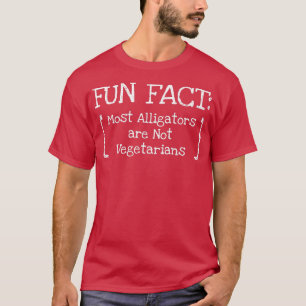 Camiseta Los lagartos no son vegetarianos es gracioso anima