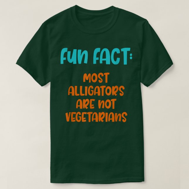 Camiseta Los lagartos no son vegetarianos es gracioso anima (Diseño del anverso)