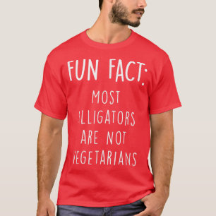 Camiseta Los lagartos no son vegetarianos es gracioso anima