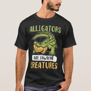 Camiseta Los lagartos son criaturas jawsome