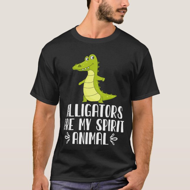 Camiseta Los lagartos son mi animal espiritual (Anverso)