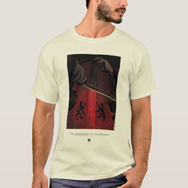 Camiseta Los Lannisters envían sus saludos (Anverso)