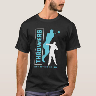 Camiseta Los Lanzadores No Tienen Líneas de Meta Jabalina L