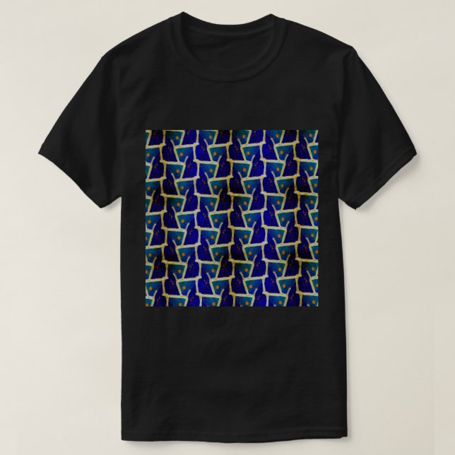 Camiseta Los largos y oscuros caballeros del alma del ajedr (Diseño del anverso)