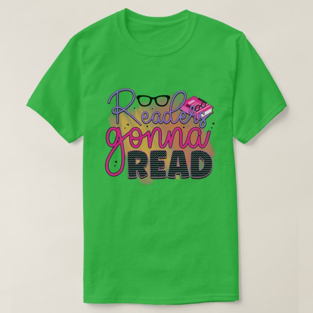 Camiseta Los lectores de Rms003313 leerán (Diseño del anverso)