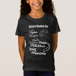 Camiseta Los Lectores De Unicornio Están Súper... Tee juven
