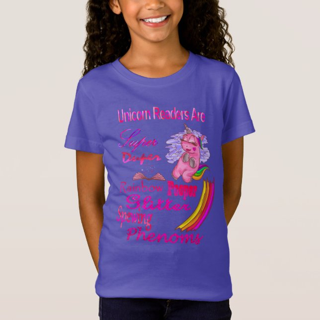 Camiseta Los lectores de unicornio son supertramposos (Anverso)