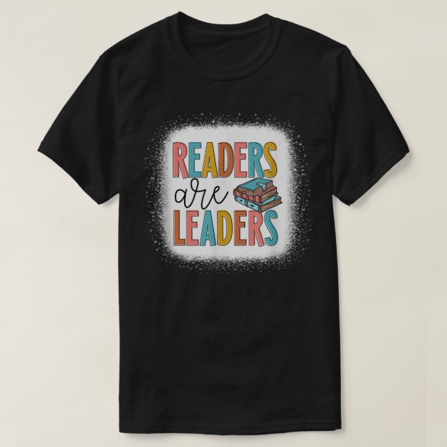 Camiseta Los lectores son líderes del libro de profesores I (Diseño del anverso)